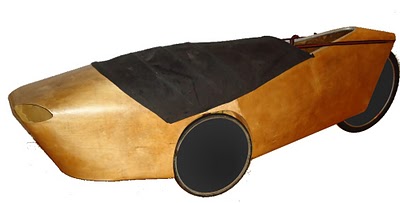 Photo of Plywood Velomobile Prototype 2